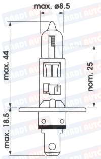 GE/TUNGSRAM MEGALIGHT ULTRA H1 12V/55W +130%