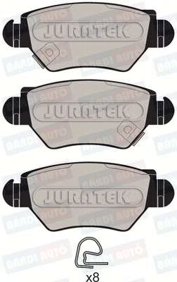 JURATEK JCP1294 Zadné brzdové platničky