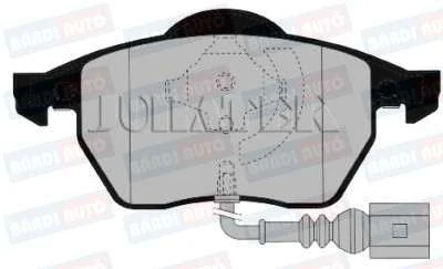 JURATEK JCP1463 Predné brzdové platničky